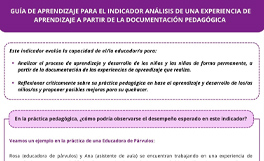 Guía de aprendizaje para el indicador Análisis